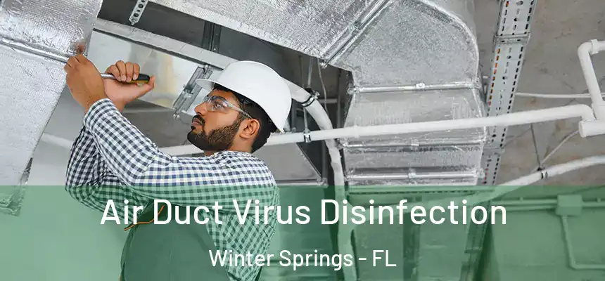  Air Duct Virus Disinfection Winter Springs - FL